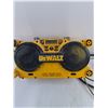 Image 2 : Dewalt Portable Stereo - No Power - As is, Booster Cables, Wheel Chocks, Mastercraft Flexlight - Unt