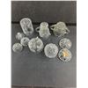Image 2 : Assorted Crystal Dishes Lot