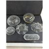 Image 2 : Assorted Crystal Dishes Lot
