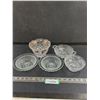 Image 1 : (5) Small Crystal Bowls