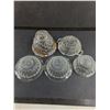 Image 2 : (5) Small Crystal Bowls