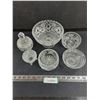 Image 1 : Assorted Crystal Dishes Lot