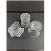 Image 2 : (3) Crystal Dishes