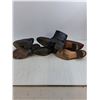 Image 3 : (3) Pairs of Footwear (Vibram 12" Soul, Ptotocol Boots Size 10, Baycrest Size 9)