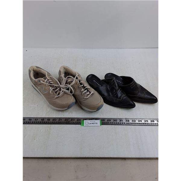 (2) Pairs of Footwear (New Balance Trainers Size 8 & Nevada Step-Ins Size 5)