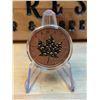 Image 1 : Lot 9-1) 2x1/2 oz Canadian Maple leaf copper