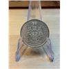 Image 1 : Lot 19-1) 50c Canadian coin 1966