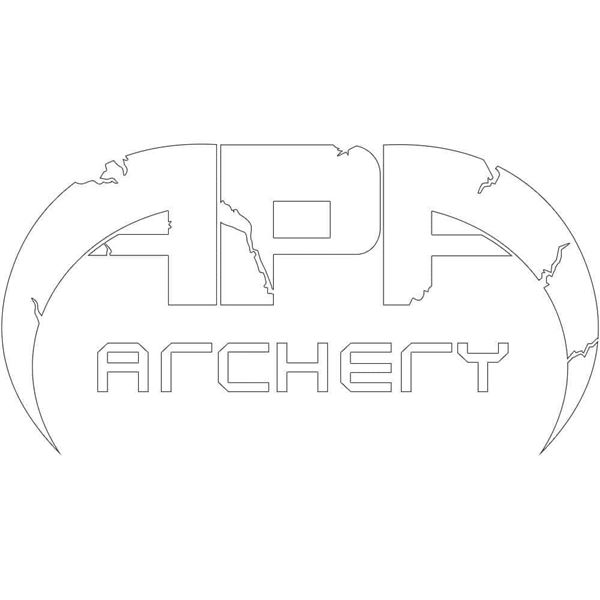APA ARCHERY DECAL - WHITE