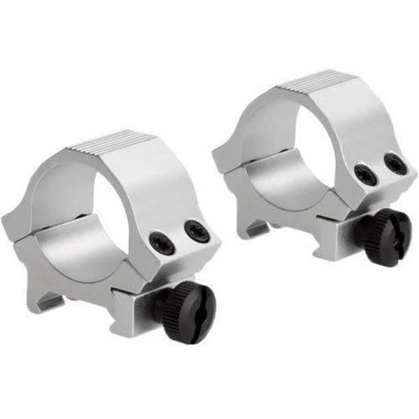 SUN OPTICS 1in LOW STD DOVETAIL SPORT RING LOW STAINLESS