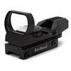Image 1 : RIORAND AIRSOFT TACTICAL 4 RETICLE RED DOT OPEN REFLEX SIGHT WITH WEAVER-PICATINNY RAIL MOUNT FOR 22