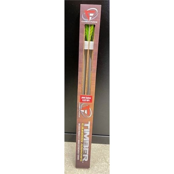 CARBON EXPRESS TIMBER 600 CARBON ARROWS - 12pk