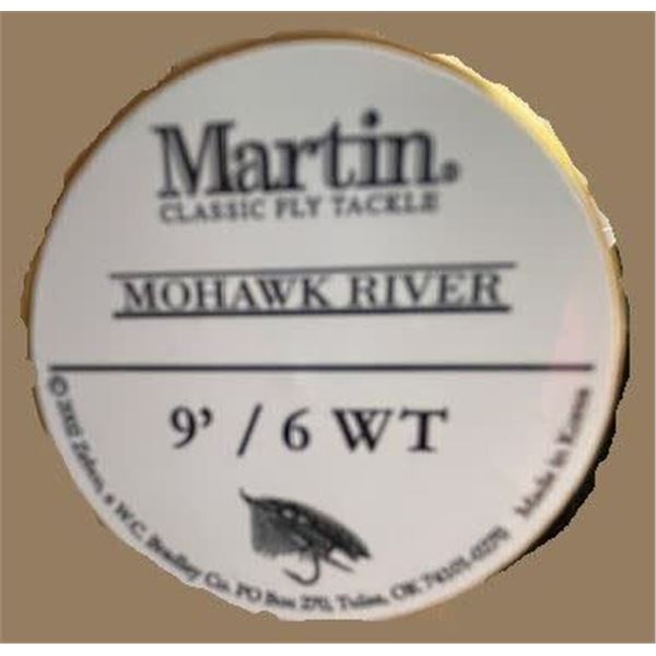MARTIN MOHAWK RIVER 9ft 6wt 2pc FLY ROD