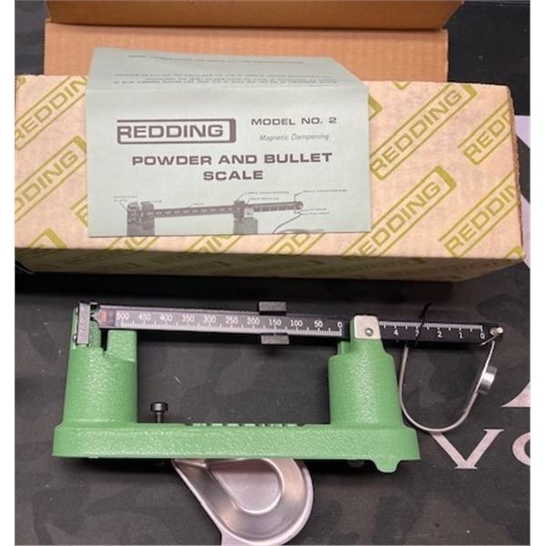 REDDING POWDER & BULLET SCALE