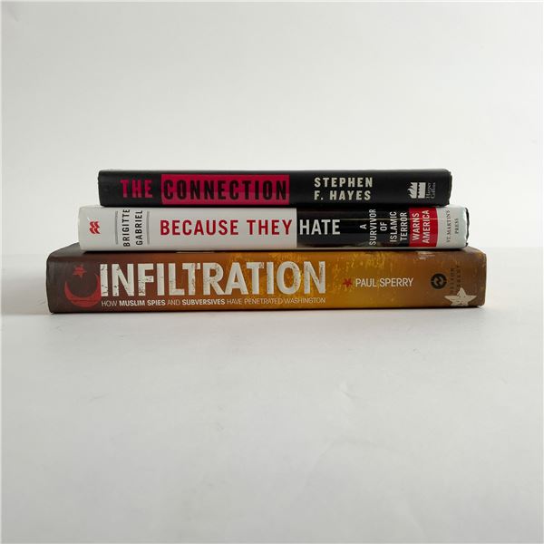 3pc Collection of Political and Security Analysis Books