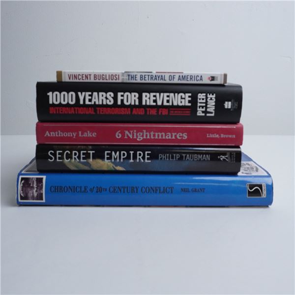 5pc Collection of Politics, Terrorism & Global Conflict Book