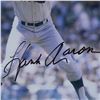 Image 2 : Hank Aaron Signed Photograph with COA in Wicker Frame