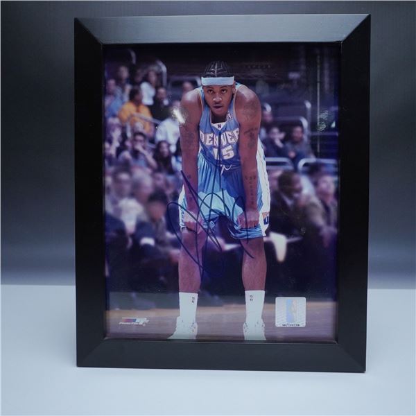 Carmelo Anthony Autographed Denver Nuggets Photo with COA