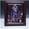 Image 1 : Mike Bibby Autographed Framed Photo with COA
