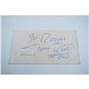 Image 1 : Jerry Rice Autographed Business Card from Safeway