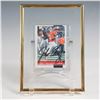 Image 1 : John Elway Autographed Football Card, Framed