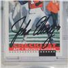 Image 2 : John Elway Autographed Football Card, Framed