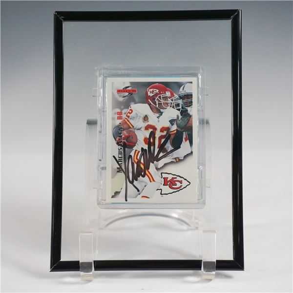 Marcus Allen Signed Kansas City Chiefs Football Card