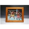 Image 1 : Thomas Hearns vs. Sugar Ray Leonard II, Framed Fight Photograph