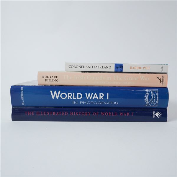 4pc World War I Book Collection