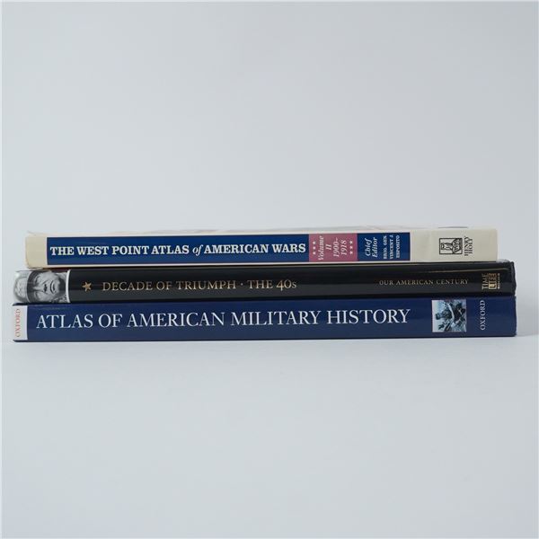 Set of 3 Books on American Military History