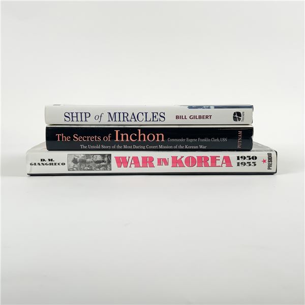 Set of 3 Books on the Korean War, 1950-1953