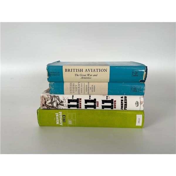 4 Books on Military and Aviation History