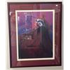 Image 2 : Vintage Framed First Nations L.E.P. By Ron Stacy "Grouse Caller" 149/350