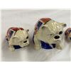 Image 3 : 4 Vintage Royal Doulton "No Time To Die" Edition Porcelain Dog Figurines
