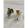 Image 3 : 2  Vintage Royal Doulton Porcelain Figurines: The Balloon Seller & Sit
