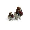 Image 1 : 2 Vintage Royal Doulton Porcelain Dogs With Pheasants Figurines: HN 1029 & HN 1028