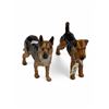 Image 1 : 2 Vintage Royal Doulton Porcelain Dog Figurines: HN 1025 & 1115