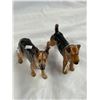 Image 2 : 2 Vintage Royal Doulton Porcelain Dog Figurines: HN 1025 & 1115