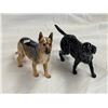 Image 2 : 2 Vintage Royal Doulton Porcelain Dog Figurines: HN 1116