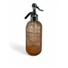 Image 1 : Antique Pink Glass Country Club Beverage Co. Vancouver B.C. Seltzer Bottle