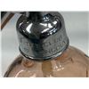 Image 3 : Antique Pink Glass Country Club Beverage Co. Vancouver B.C. Seltzer Bottle