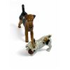 Image 1 : 2 Vintage Royal Doulton Porcelain Dog Figurines: