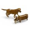 Image 1 : 2 Vintage Royal Doulton Porcelain Animal Figurines