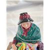 Image 3 : Vintage Royal Doulton "Silks And Ribbons" Porcelain Figurine