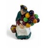 Image 1 : Vintage Royal Doulton "The Old Balloon Seller" Porcelain Figurine