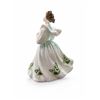 Image 2 : Vintage Royal Doulton "Figure Of The Month May" Signed On Bottom Porcelain Figurine
