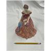 Image 2 : Vintage Staffordshire "Dreaming" Lady Figurine