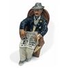 Image 1 : Vintage Royal Doulton "Taking Things Easy" Porcelain Figurine
