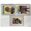 Image 2 : 7 Assorted Hockey Cards: Darren Pang, Mario Lemieux, Bob Probert, & More