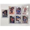 Image 1 : 7 Assorted Hockey Cards: Chris Chelios, Grant Fuhr, Cam Neely, Paul Coffey, & More