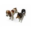 Image 1 : 2 Vintage Royal Doulton Porcelain Dog Figurines: HN 1056 & 1036